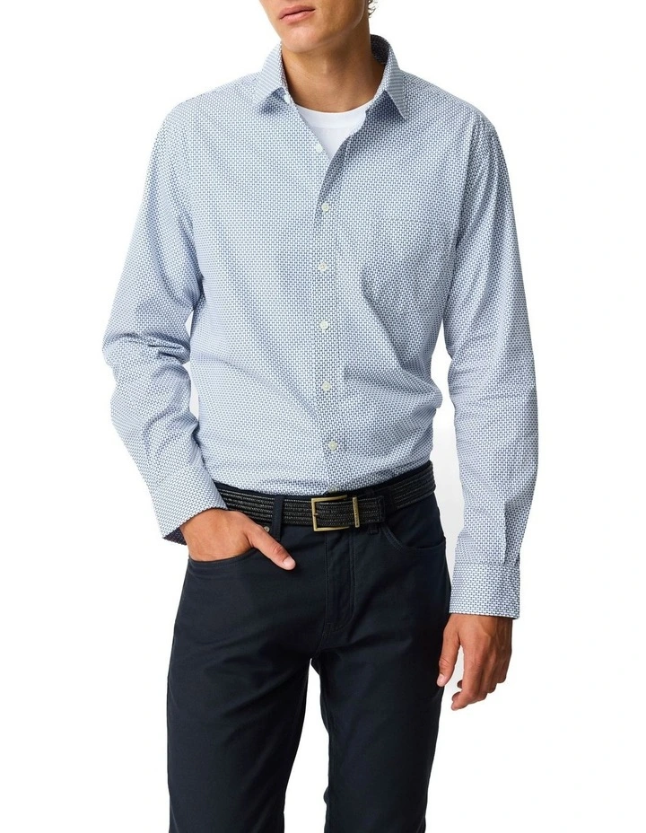 Edbrooke Hill Long Sleeve Shirt in Sky image 1