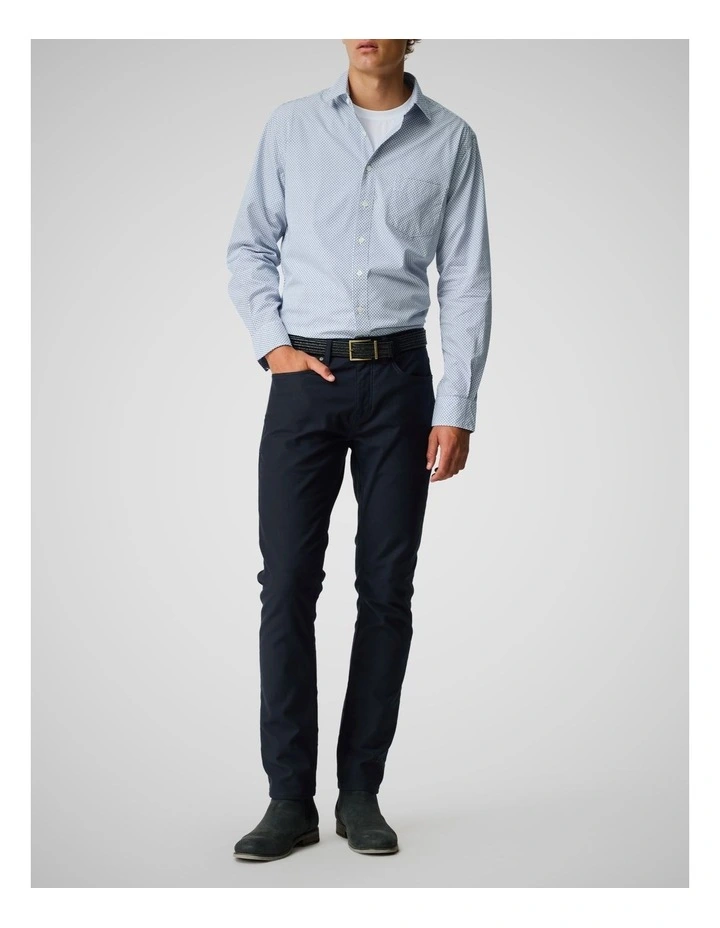 Edbrooke Hill Long Sleeve Shirt in Sky image 2