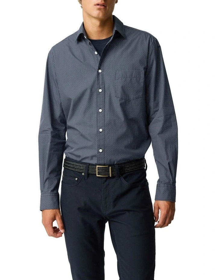 Masson Creek Long Sleeve Shirt in Ink image 1