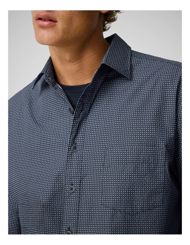 Masson Creek Long Sleeve Shirt in Ink image 6