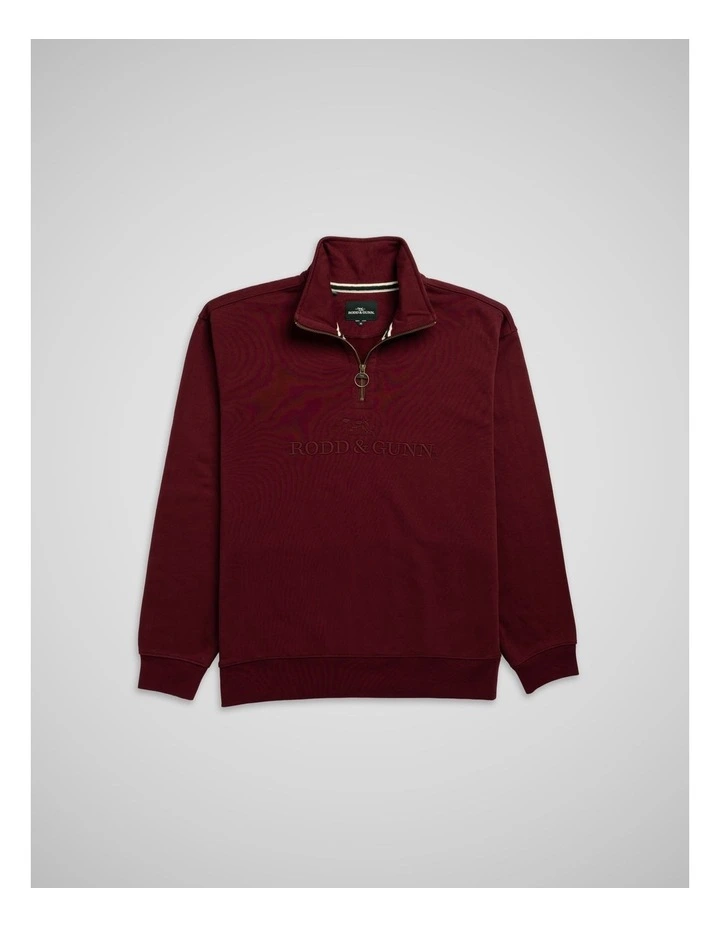 Milford Sound Sweat in Oxblood image 4