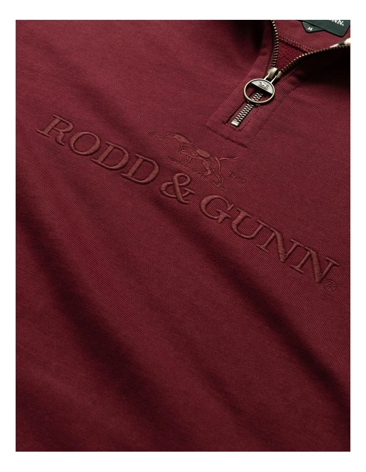 Milford Sound Sweat in Oxblood image 5