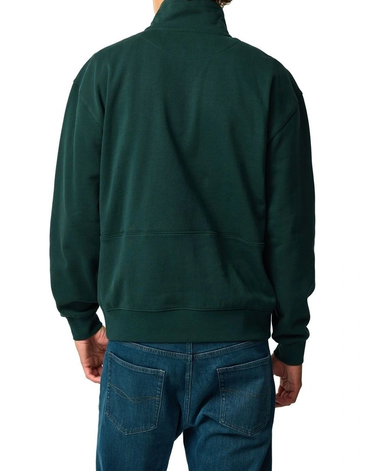 Milford Sound Sweat Top in Forest image 3