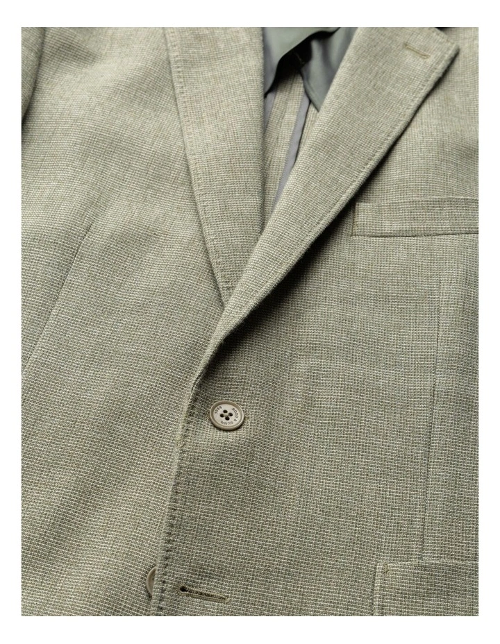 Willow Flat Sports Fit Jacket in Thyme image 5