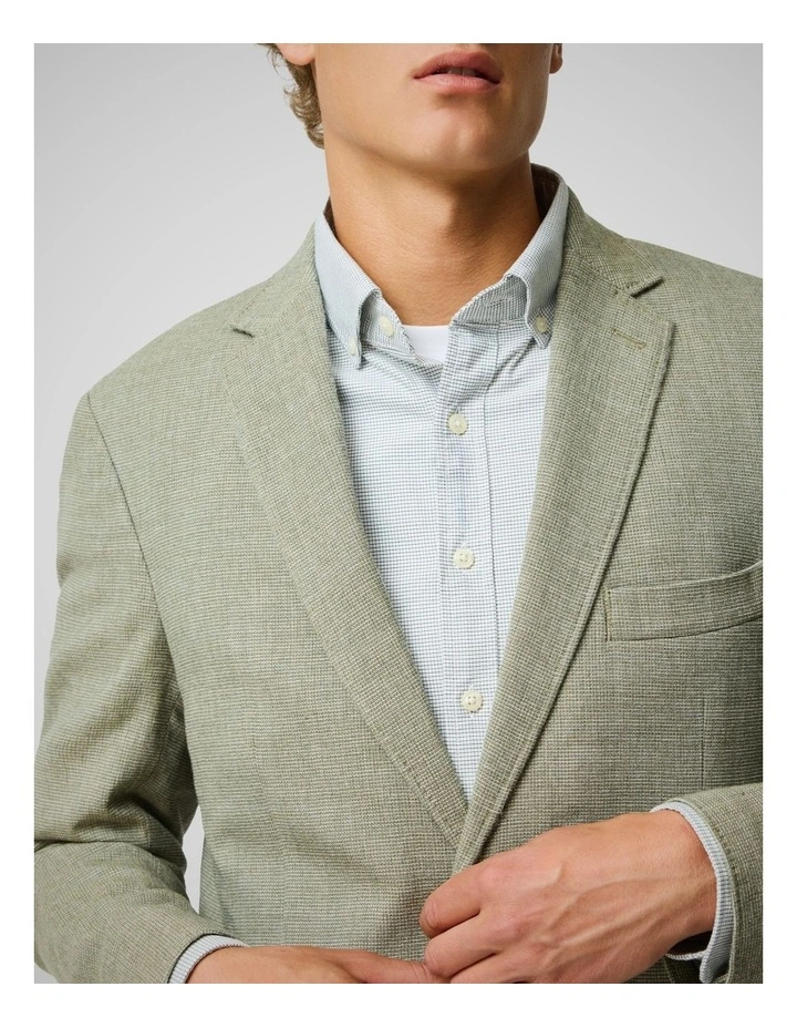 Willow Flat Sports Fit Jacket in Thyme image 6