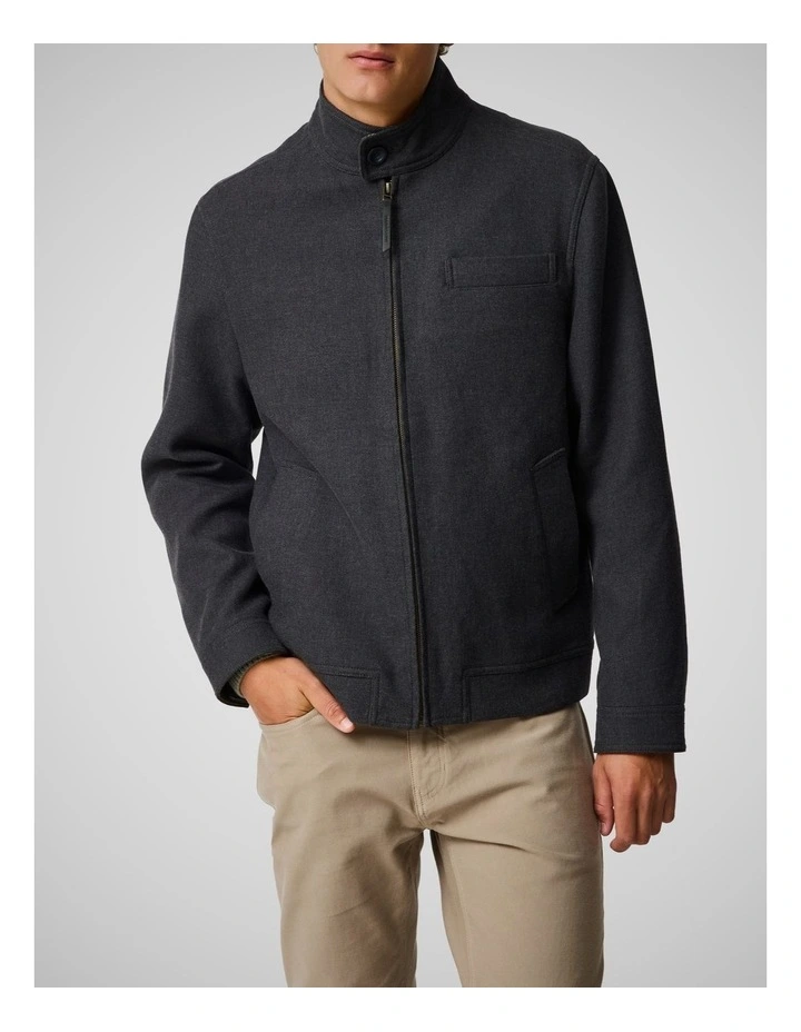 Rhodes Peak Jacket in Charcoal image 1