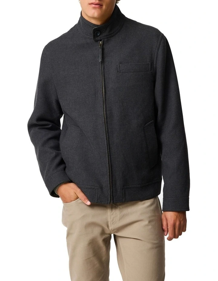 Rhodes Peak Jacket in Charcoal image 1