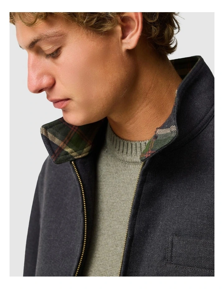 Rhodes Peak Jacket in Charcoal image 6