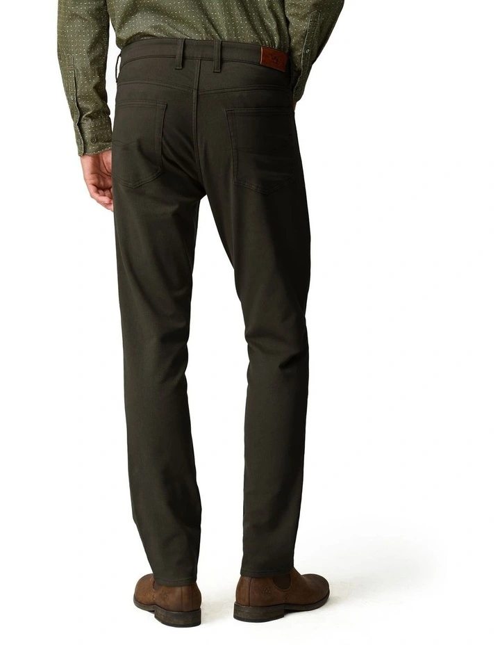 Motion Melange Straight Fit Jean Regular Leg in Bayleaf image 3