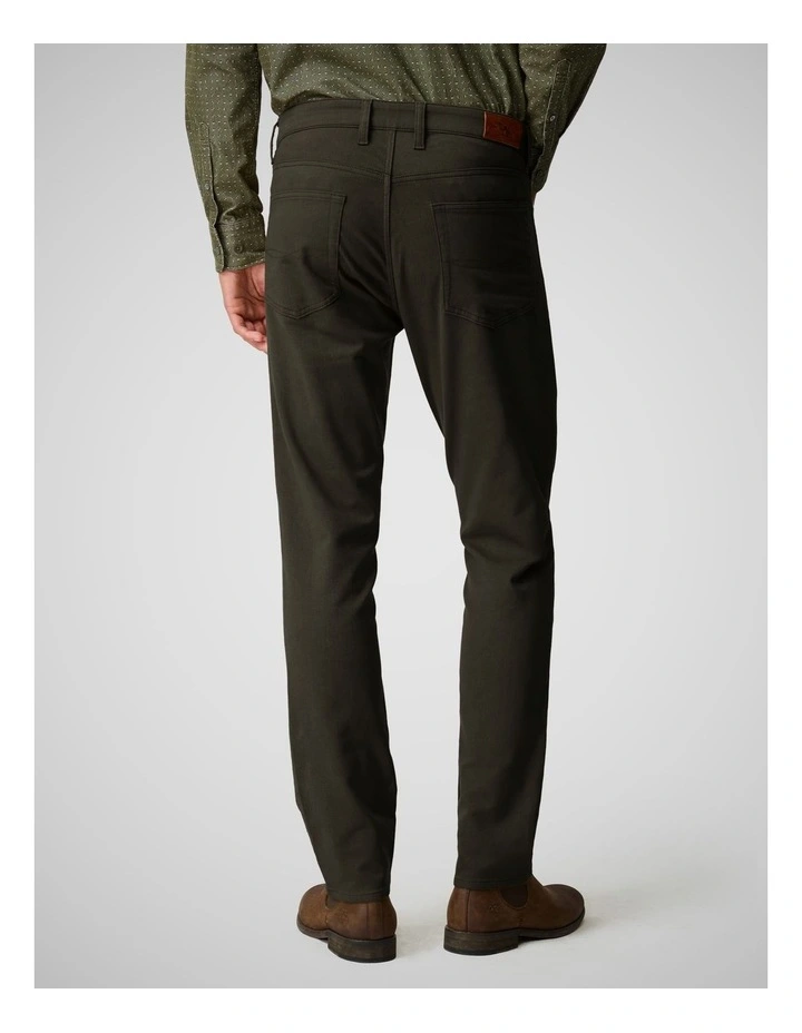 Motion Melange Straight Fit Short Leg Jean in Bayleaf image 3