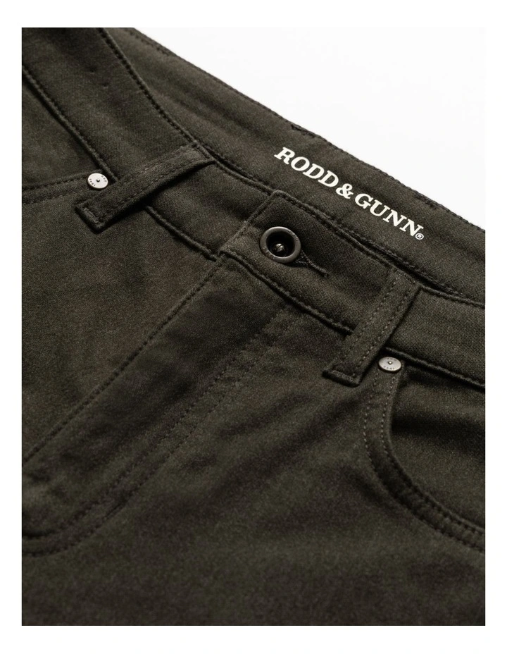 Motion Melange Straight Fit Short Leg Jean in Bayleaf image 5
