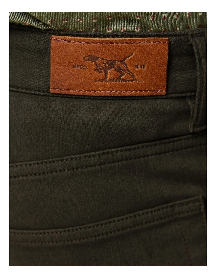Motion Melange Straight Fit Short Leg Jean in Bayleaf image 6