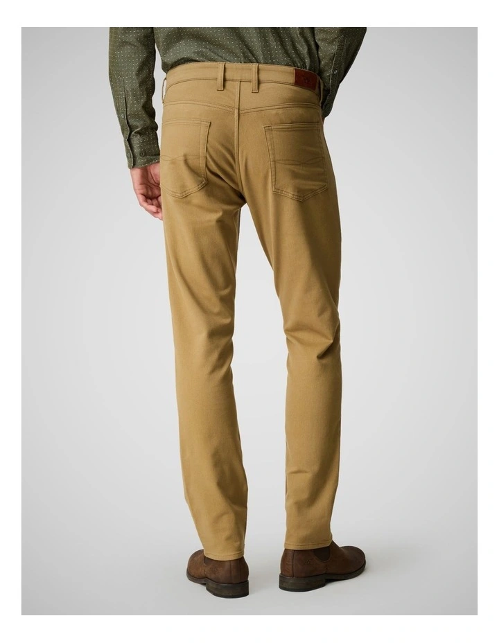 Motion Melange Long Leg Straight Fit Jean in Desert image 3
