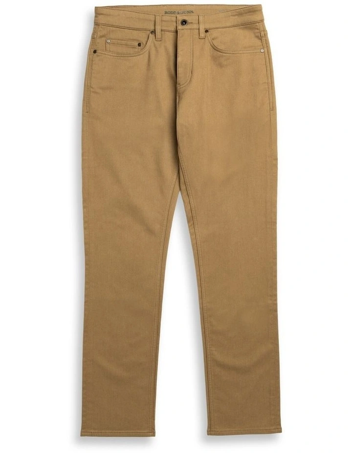 Motion Melange Long Leg Straight Fit Jean in Desert image 4