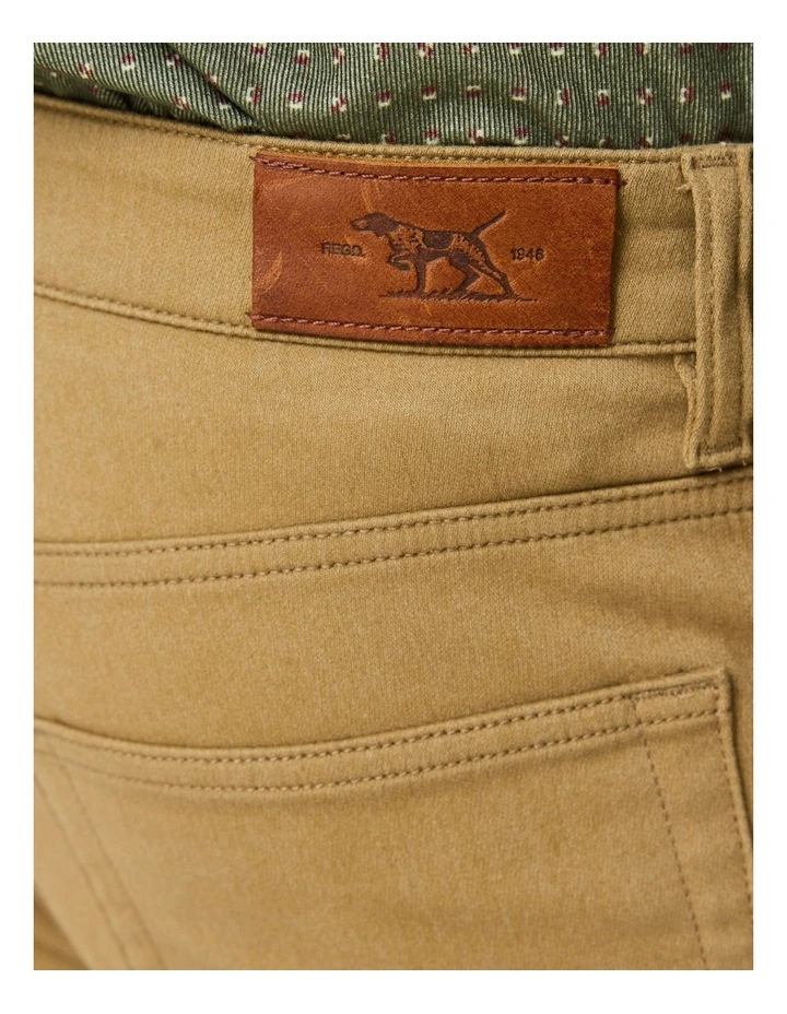 Motion Melange Long Leg Straight Fit Jean in Desert image 6