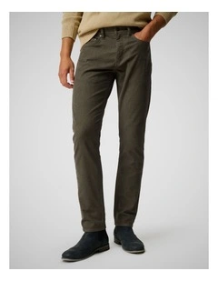 Glenvar Straight Fit Jean Regular Leg in Latte