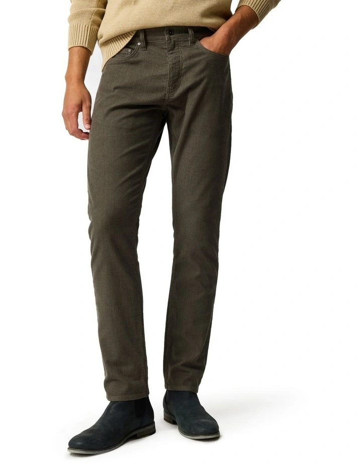 Glenvar Straight Fit Jean Regular Leg in Latte image 1