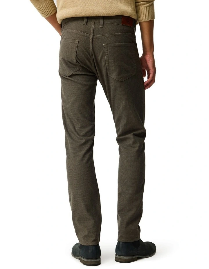 Glenvar Straight Fit Jean Regular Leg in Latte image 3