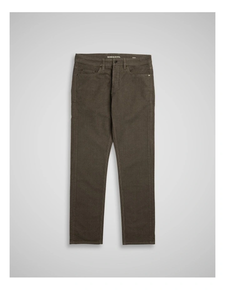 Glenvar Straight Fit Jean Regular Leg in Latte image 4