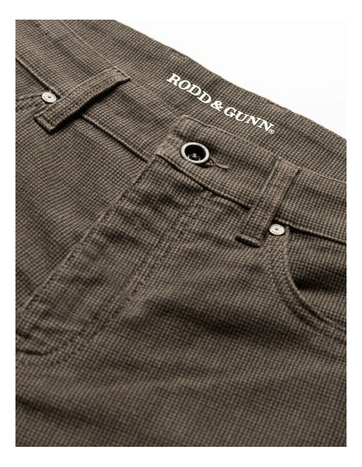 Glenvar Straight Fit Jean Regular Leg in Latte image 5