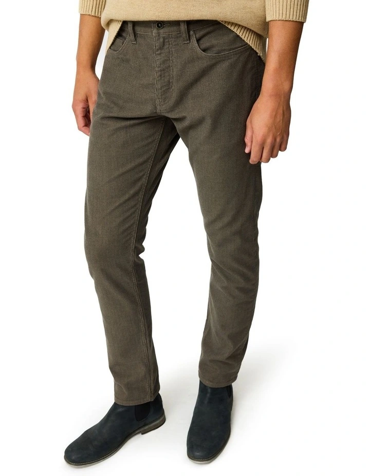 Glenvar Straight Fit Jean Regular Leg in Latte image 6