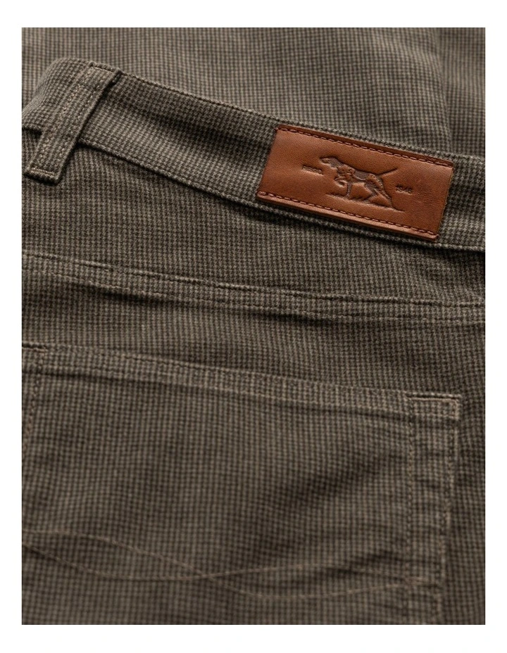 Glenvar Straight Fit Jean Regular Leg in Latte image 7