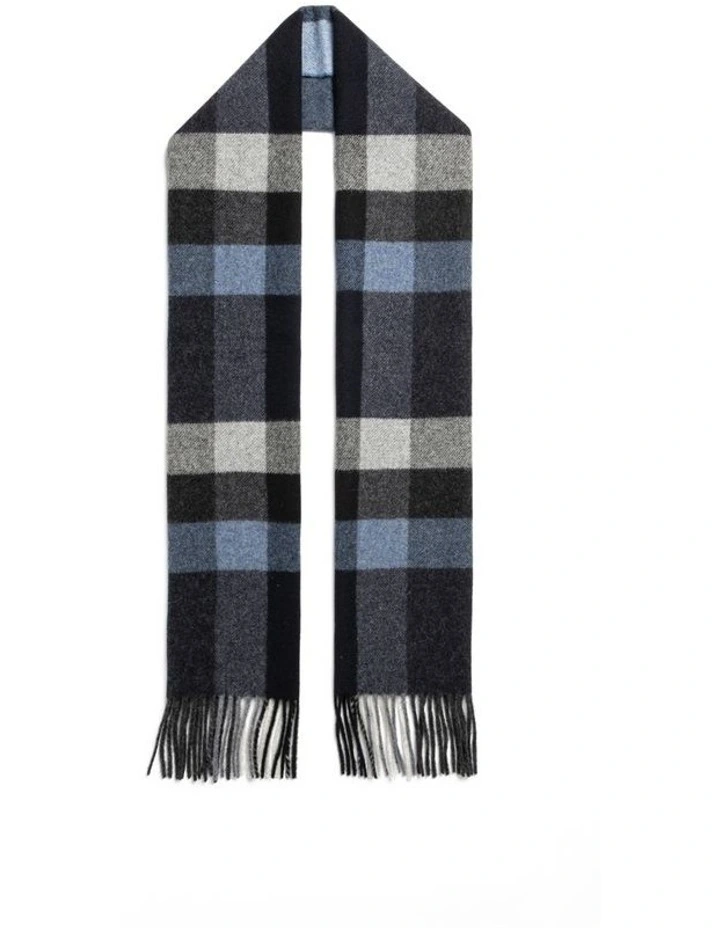 Jervois Road Scarf in Sea image 2