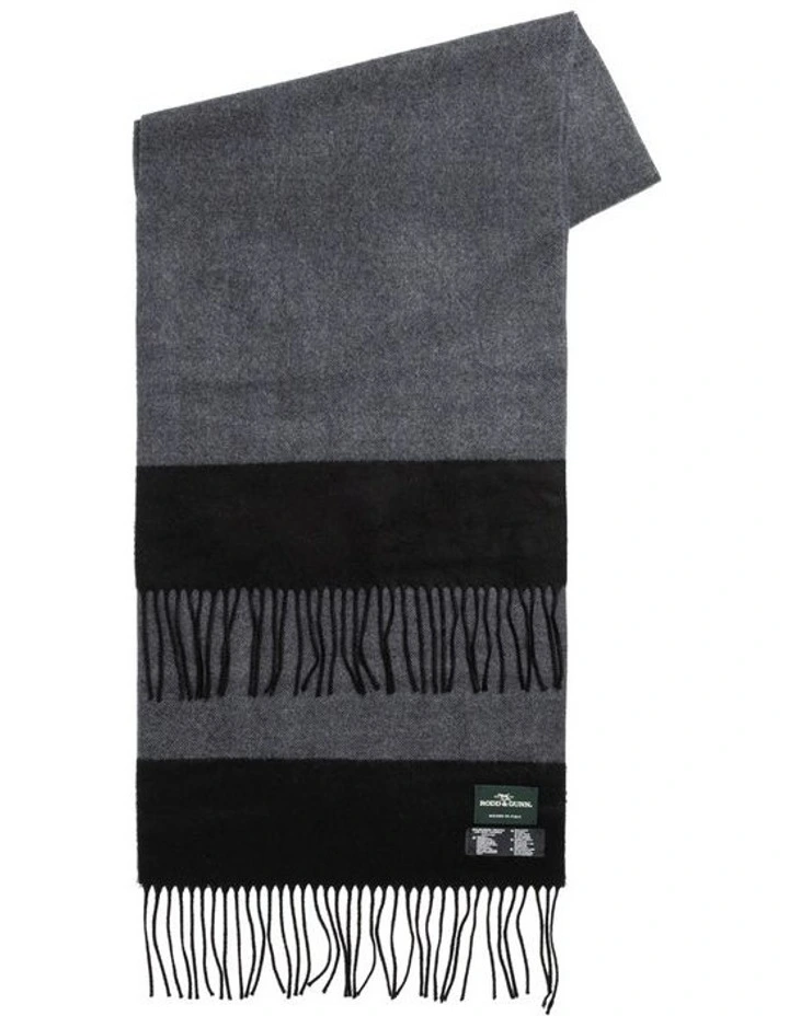 Darlington Scarf in Carbon image 1