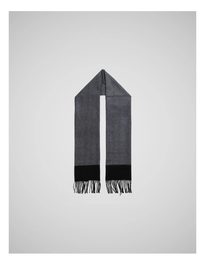 Darlington Scarf in Carbon image 2