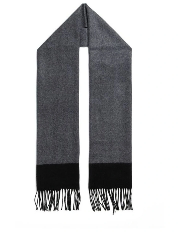 Darlington Scarf in Carbon image 2