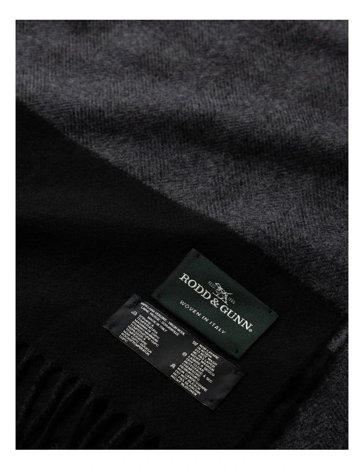 Darlington Scarf in Carbon image 3