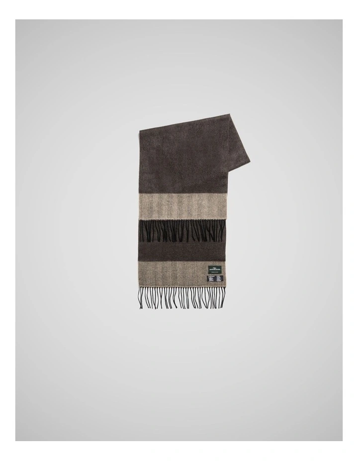 Darlington Scarf in Mud image 1