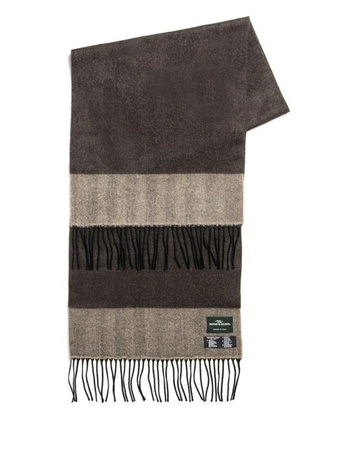 Darlington Scarf in Mud image 1