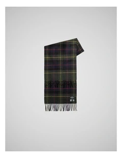 Jackman Scarf in Navy Green Multi