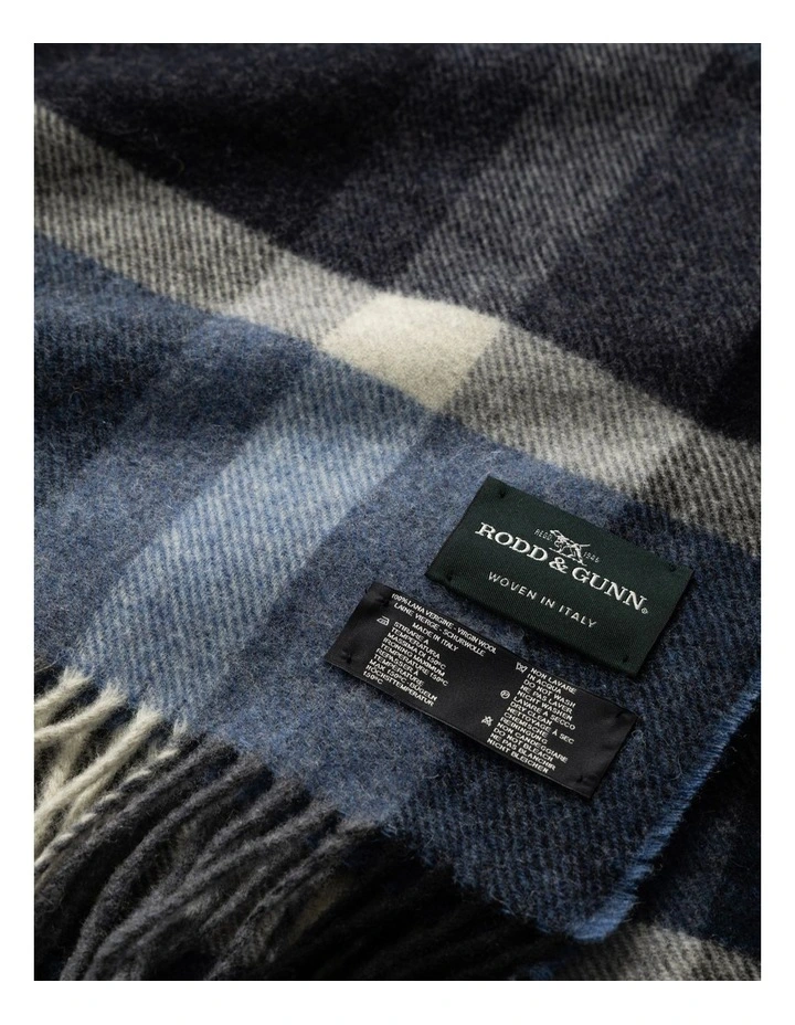 Jed Valley Scarf in Sea image 3