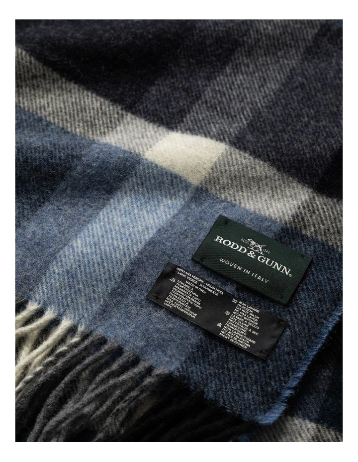 Jed Valley Scarf in Sea image 3