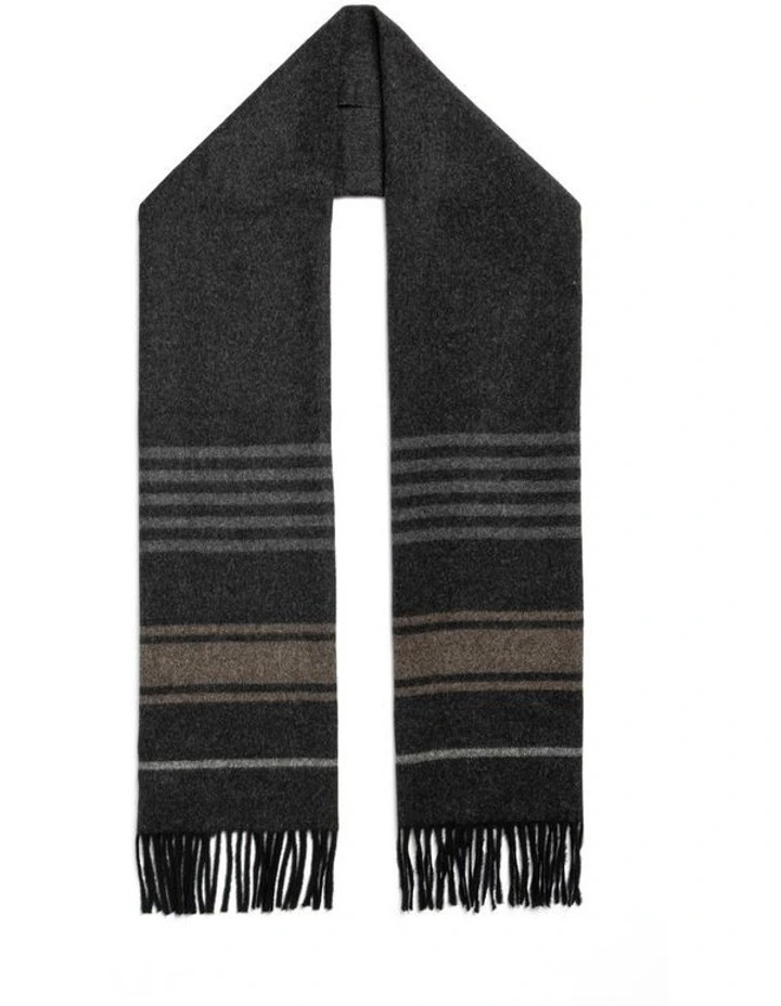 Wanaka Scarf in Carbon image 1