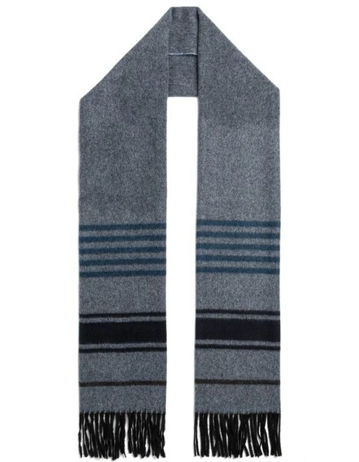 Wanaka Scarf in Denim image 2