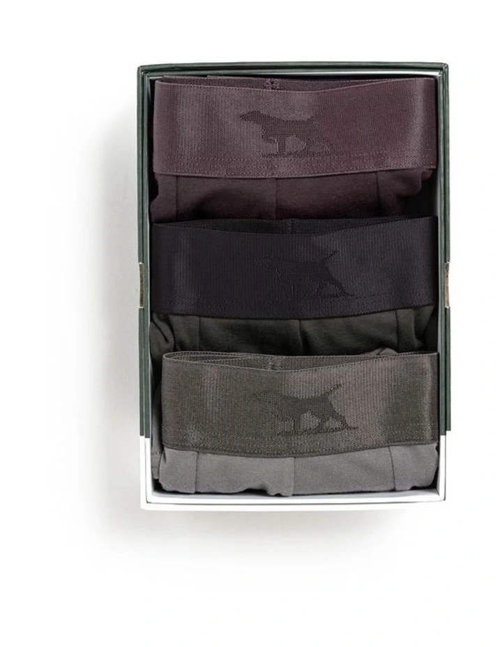 Big Gunn's Trunk 3 Pack in Mineral Wash Multi image 4