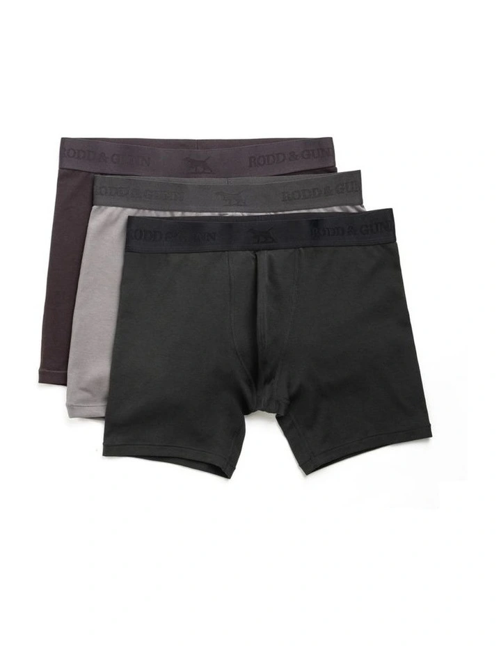 Top Gunn Boxer Trunk in Mineral Wash Multi image 1