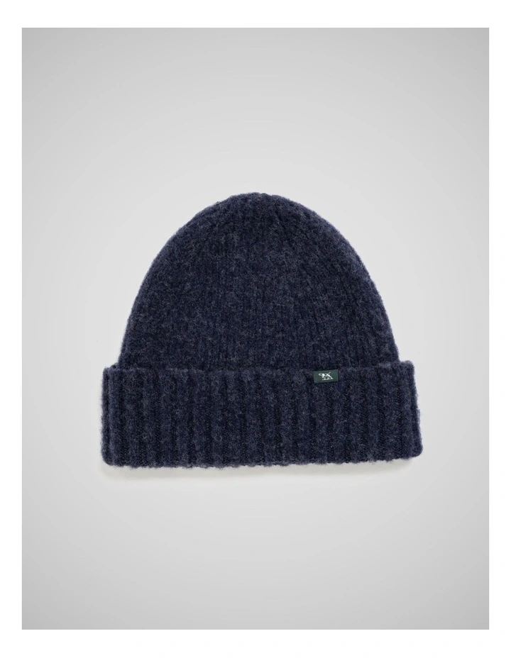 Riversdale Beanie in Indigo Melange image 1