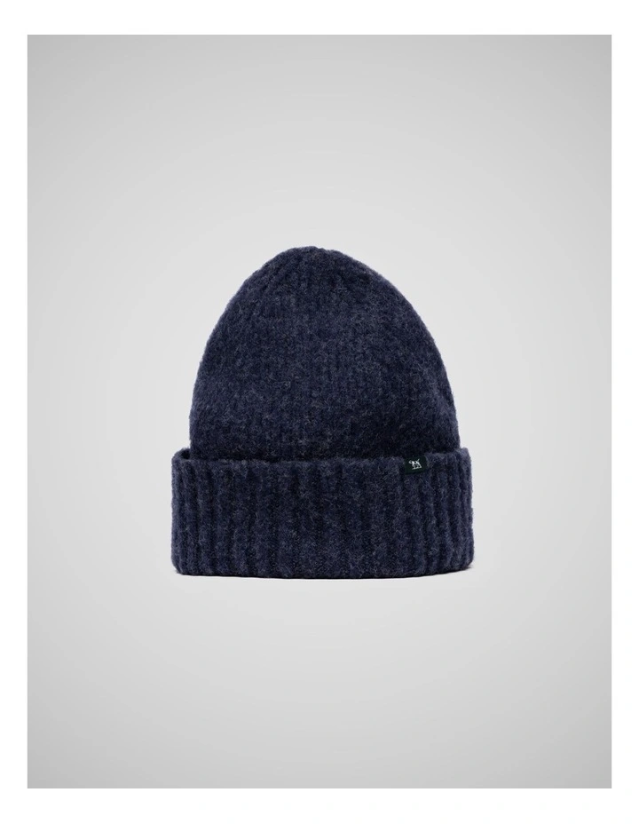 Riversdale Beanie in Indigo Melange image 2