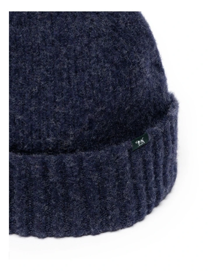 Riversdale Beanie in Indigo Melange image 3