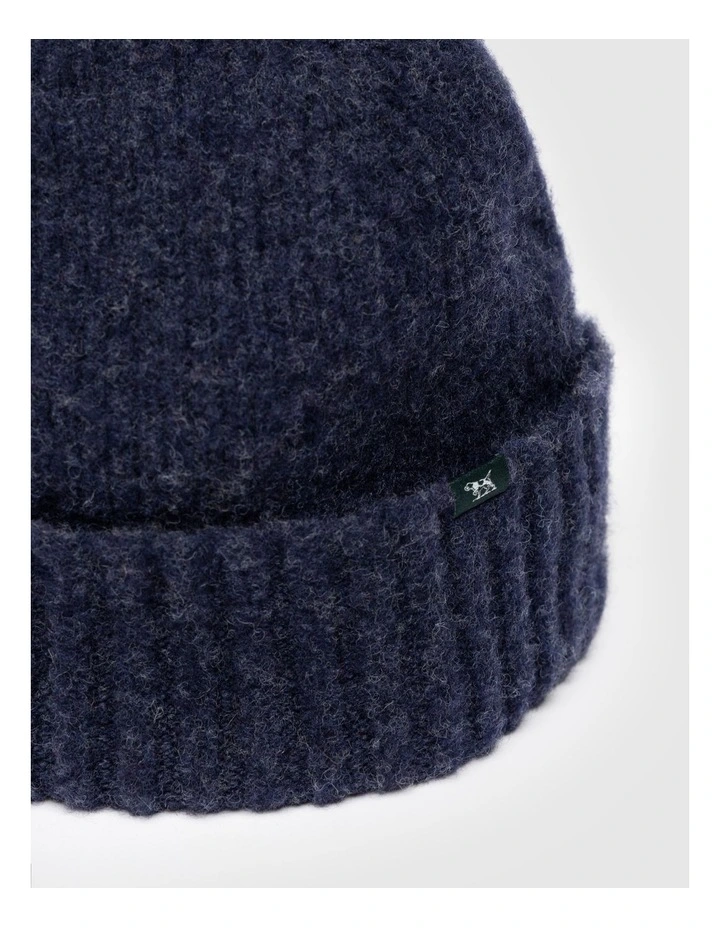 Riversdale Beanie in Indigo Melange image 3