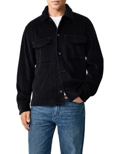 Glendale Long Sleeve Shirt in Onyx
