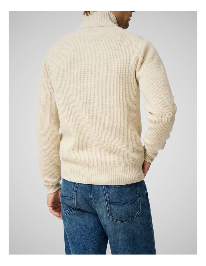 Robbies Road Knit in Oat image 3