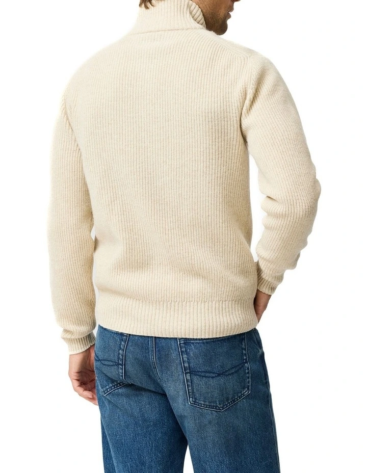 Robbies Road Knit in Oat image 3