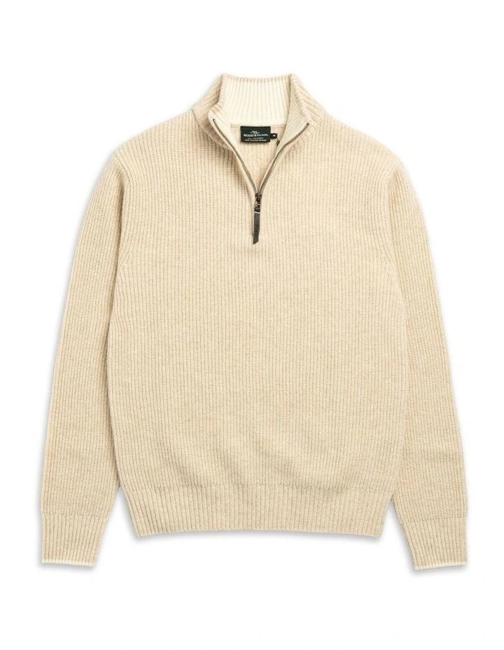 Robbies Road Knit in Oat image 4