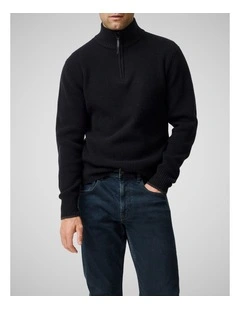 Robbies Road Knit in Noir