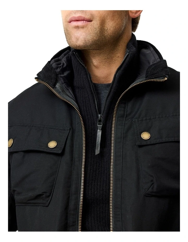 Robbies Road Knit in Noir image 6